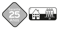 25 anos de garantia